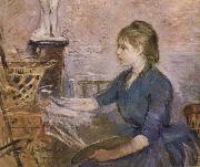Berthe Morisot Paule Gobillard Painting oil on canvas